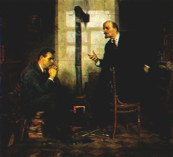 Как Шольц буржуйку кизяком топил