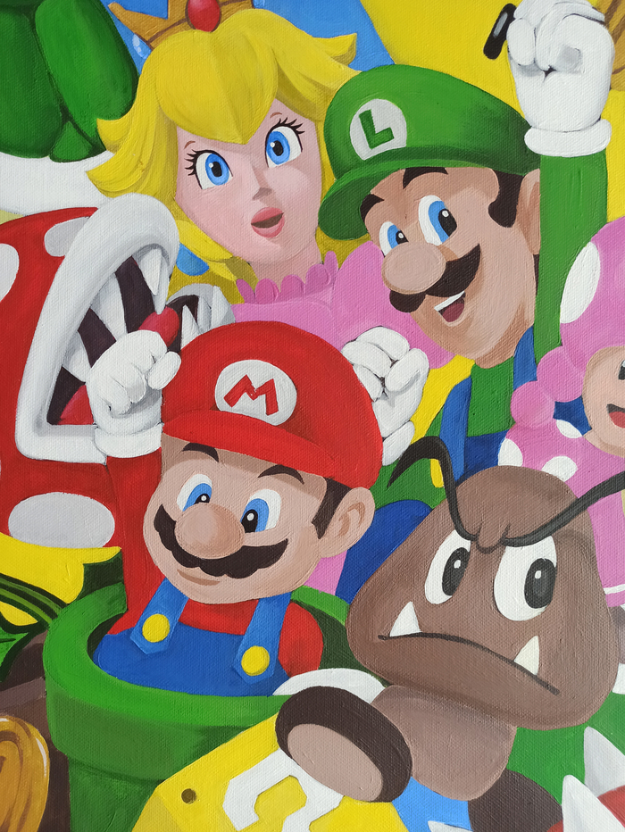  Mario 3D    )   , , Nintendo, Nintendo Switch, , Super Mario, Game Art, , , , , , , 