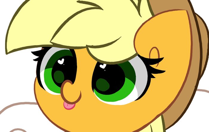  *mlem*... My Little Pony, Applejack, Ponyart, Mlem, Kittyrosie