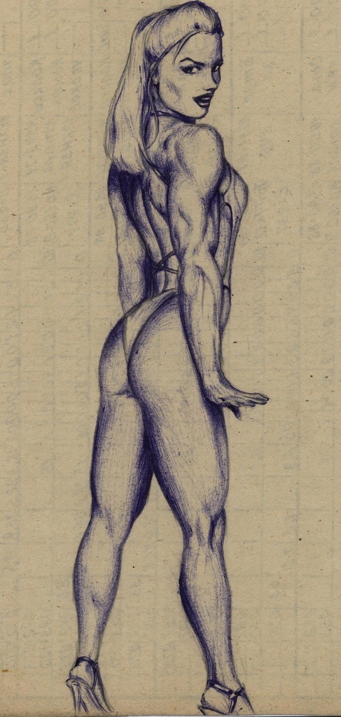 Рисунок на листе из расцеховки