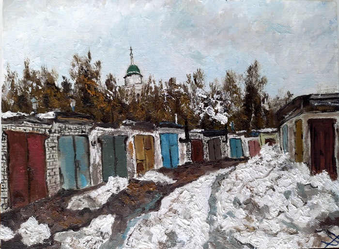 Гаражный этюд