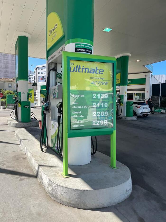 Цены на бензин в Португалии