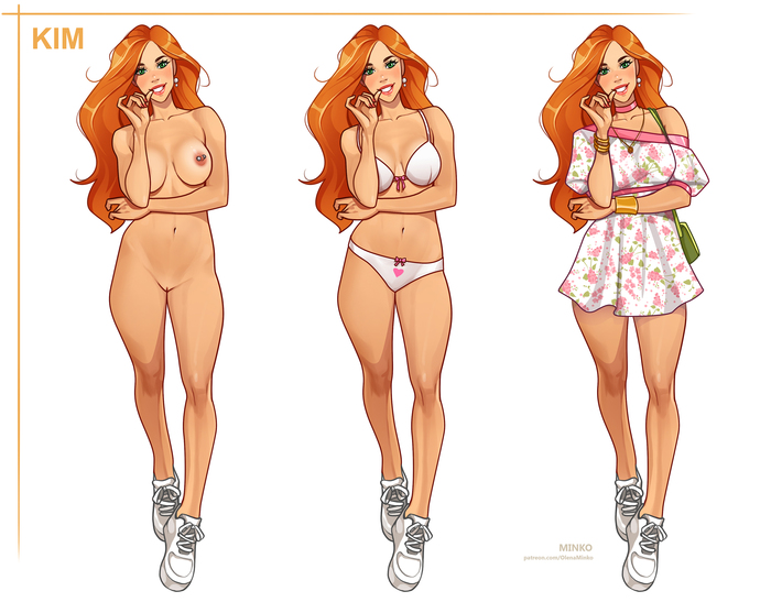 Kim  Shego  Olena Minko , , , , OnOff, ,  , , Olena Minko, Walt Disney Company, ,  --, Shego