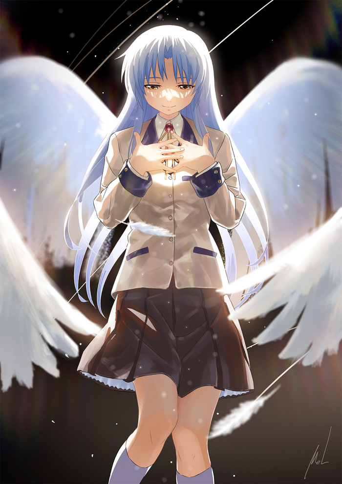  , Anime Art, Angel Beats!, Tachibana Kanade, 