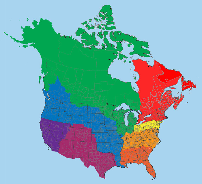 В каждой из этих областей проживает 45,5 млн человек