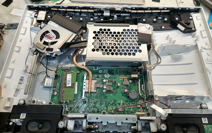 Моноблок acer aspire c22 860 разборка