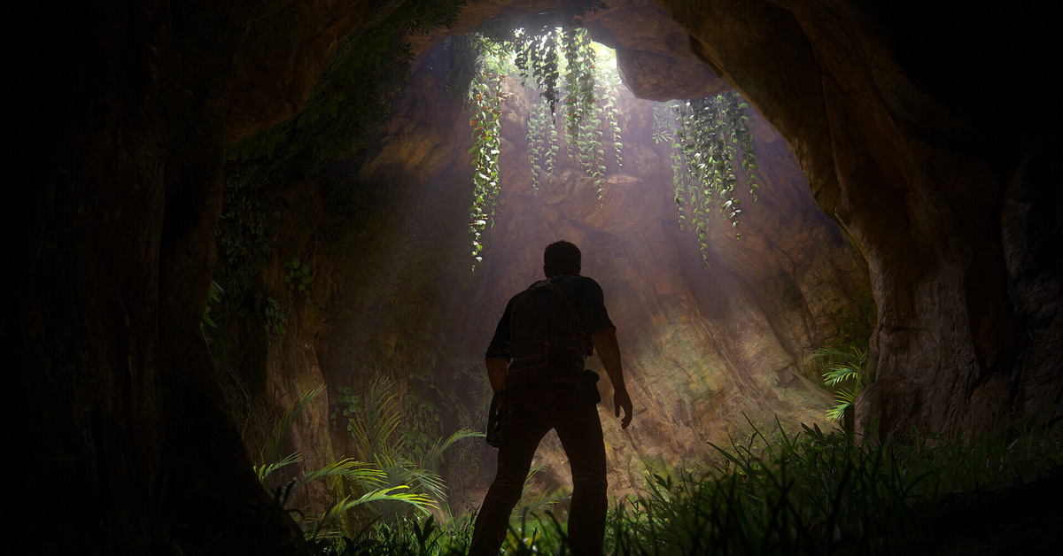 Где тьма. Uncharted пещера. Пещера 4к. Пещера и добрый дух. Темная пещера с факелом из анчартед.