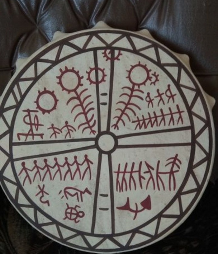Шаманский бубен на ДР другу