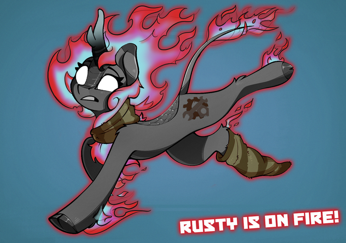    ! My Little Pony, Rusty Gears, Nirik, Rexyseven, Original Character, 