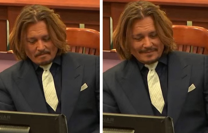 Реакция Джонни Деппа в суде на Хёрд и её обвинения