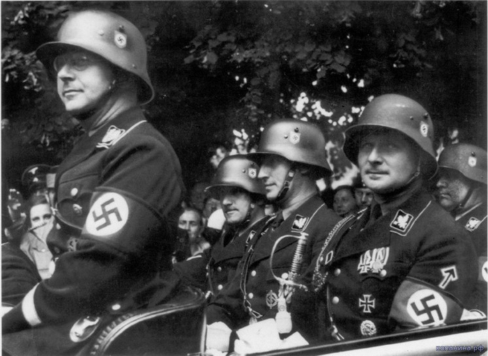 Вся верхушка СС в одном фото Немцы, Третий рейх, Войска СС, Национал-социализм