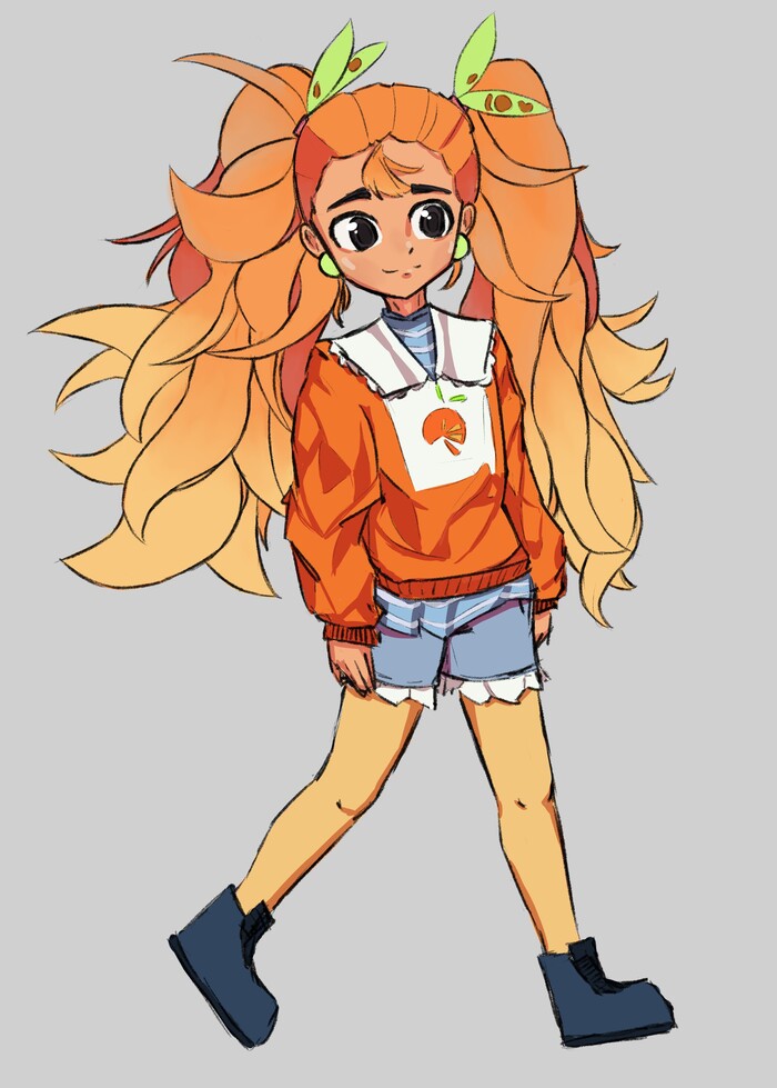 Orange girl , ,  , , ,  