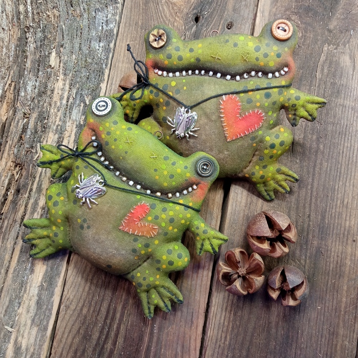 Свежие принцы! Целовать, не перецеловать! Рукоделие с процессом, Авторская игрушка, Декор, Лягушки, Длиннопост