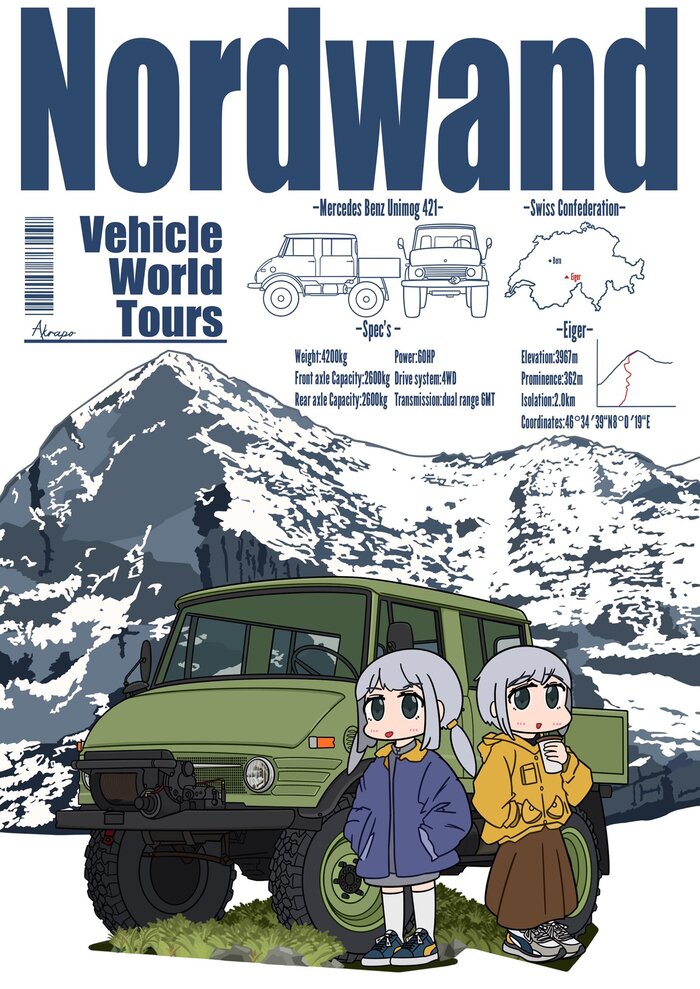  , Anime Art, , , , , Unimog