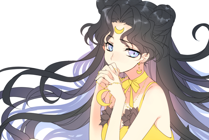  , Anime Art, Sailor Moon, Luna, , 