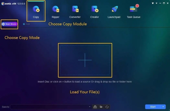       - DVDFab Blu-ray Creator