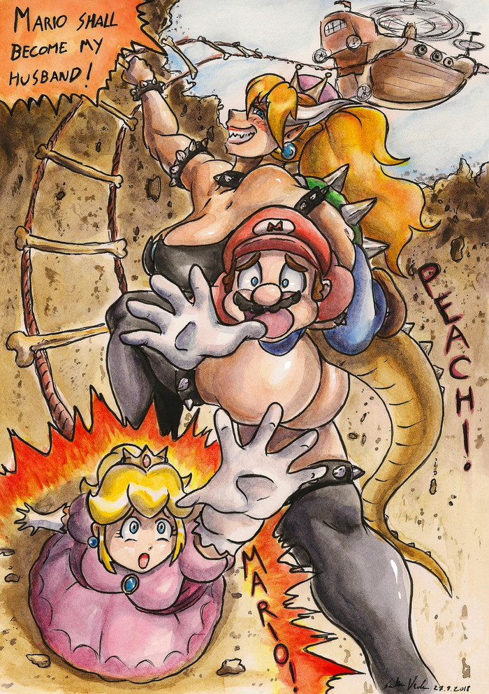     , Muscleart, Bowsette, , 