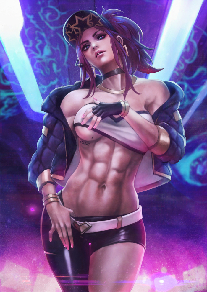 K/DA Akali  , , , Muscleart, Akali, League of Legends, , Monorirogue