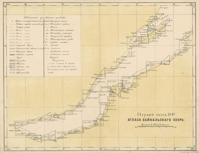 Атлас озера Байкал 1902-1903 годов Карты, Байкал, Ссылка