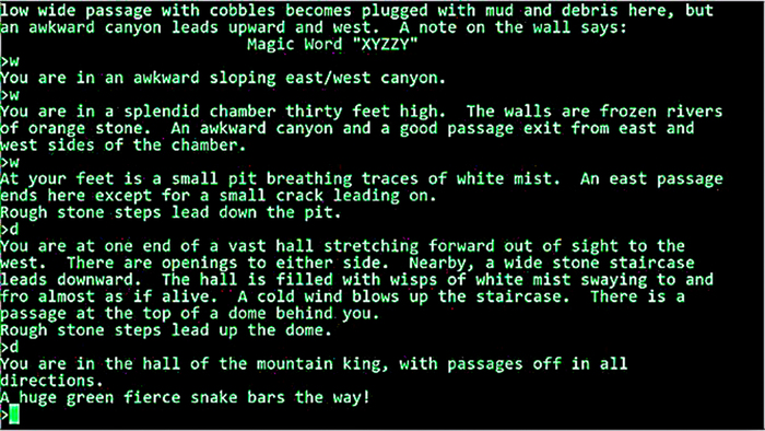 #Colossal Cave Adventure (1975) , -, ,   , 