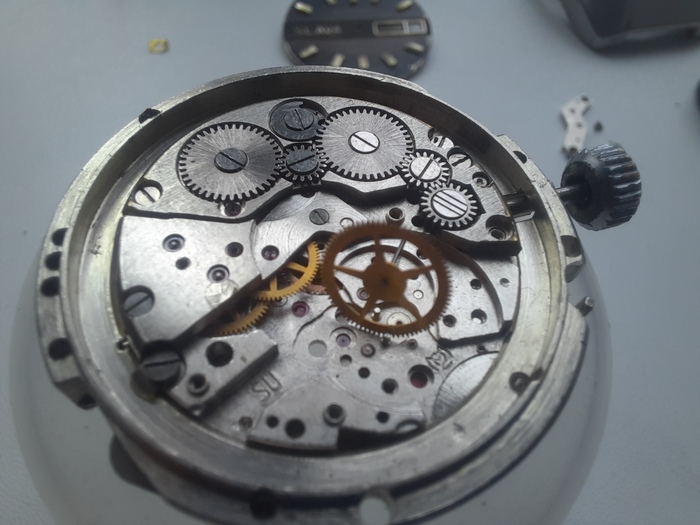 Шанс на вторую жизнь часам "СЛАВА" Ремонт, Наручные часы, Хобби, Реставрация, Часы, Москва, Длиннопост