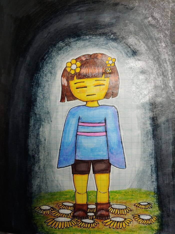  Undertale, - , Game Art, Undertale, Frisk