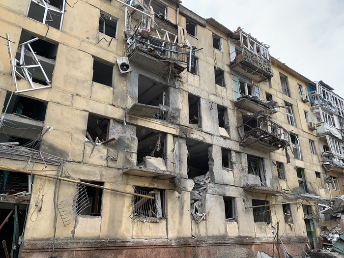 Мариуполь Мариуполь, Война, Руины, Фотография, Негатив, Длиннопост, Политика