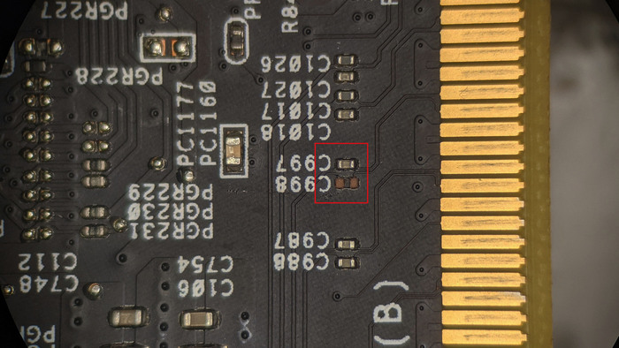 Ремонт Asus 1060 с пропавшими элементами Ремонт, Видеокарта, Рукожоп, Geforce GTX 1060, Длиннопост