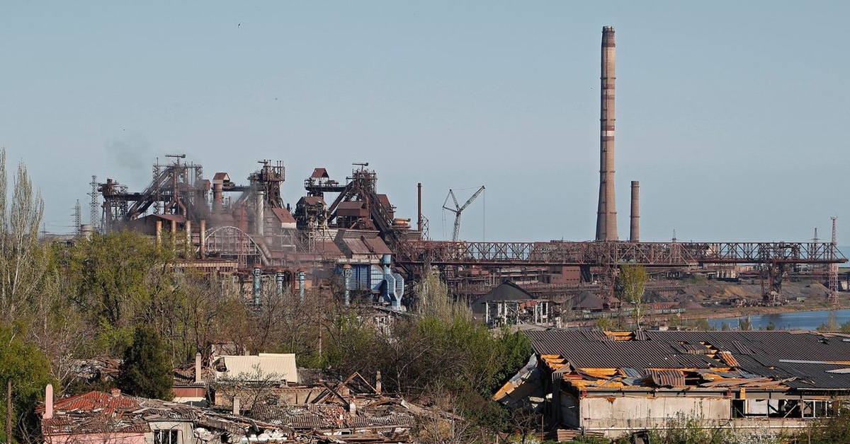 Фото азовсталь в мариуполе сегодня