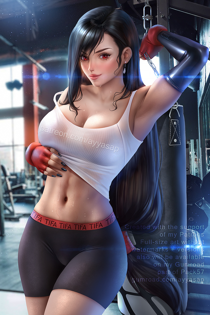 В спортзале