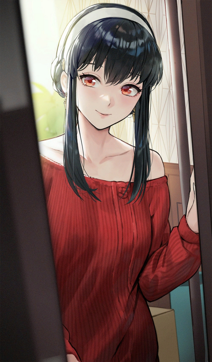 Yor Spy X Family, Yor Forger, Anime Art, 