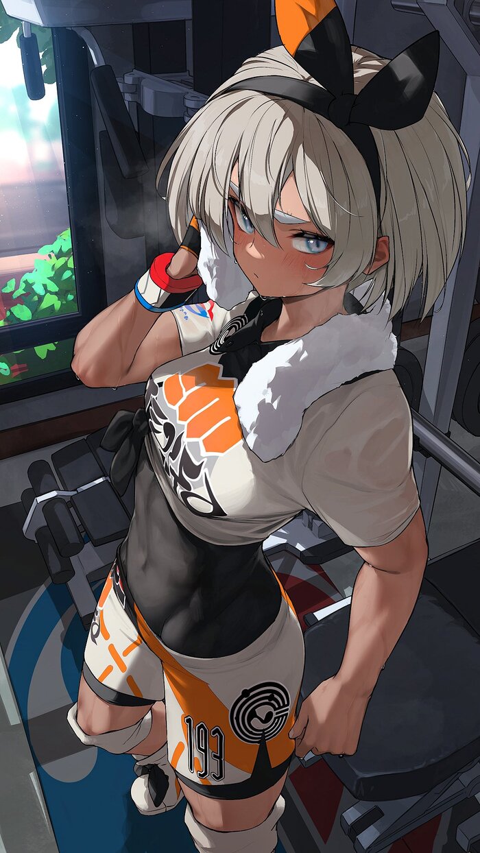 Bea , Anime Art, Bea, , Pokemon Sword and Shield, , ,  , Hizake