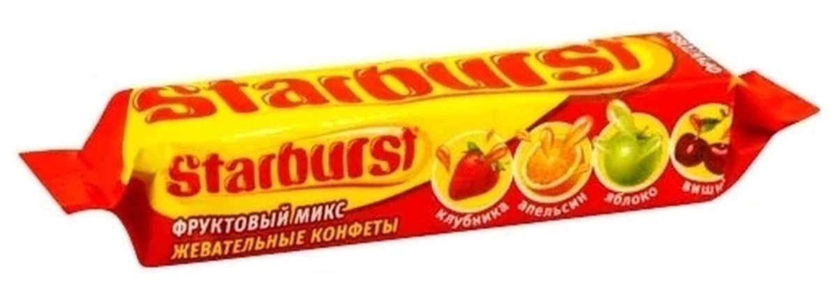 Starburst сосательные конфеты