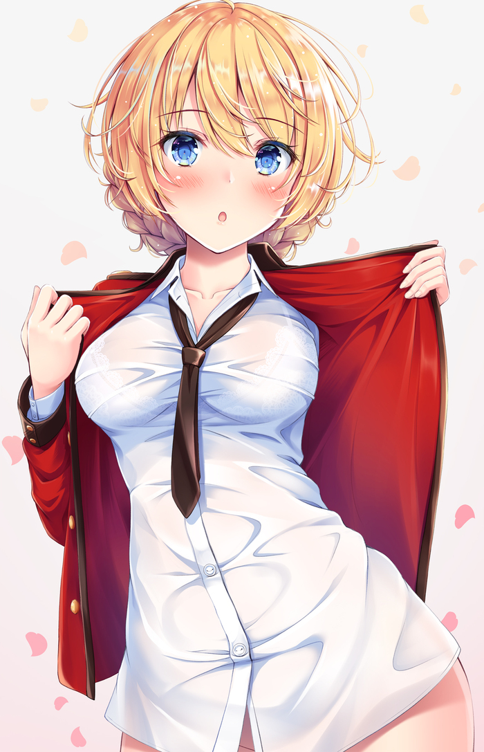 Darjeeling Anime Art, , , , Pixiv, Darjeeling, Girls und Panzer, Akashio, , , ,  