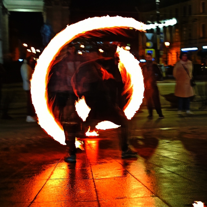 Fire show.  