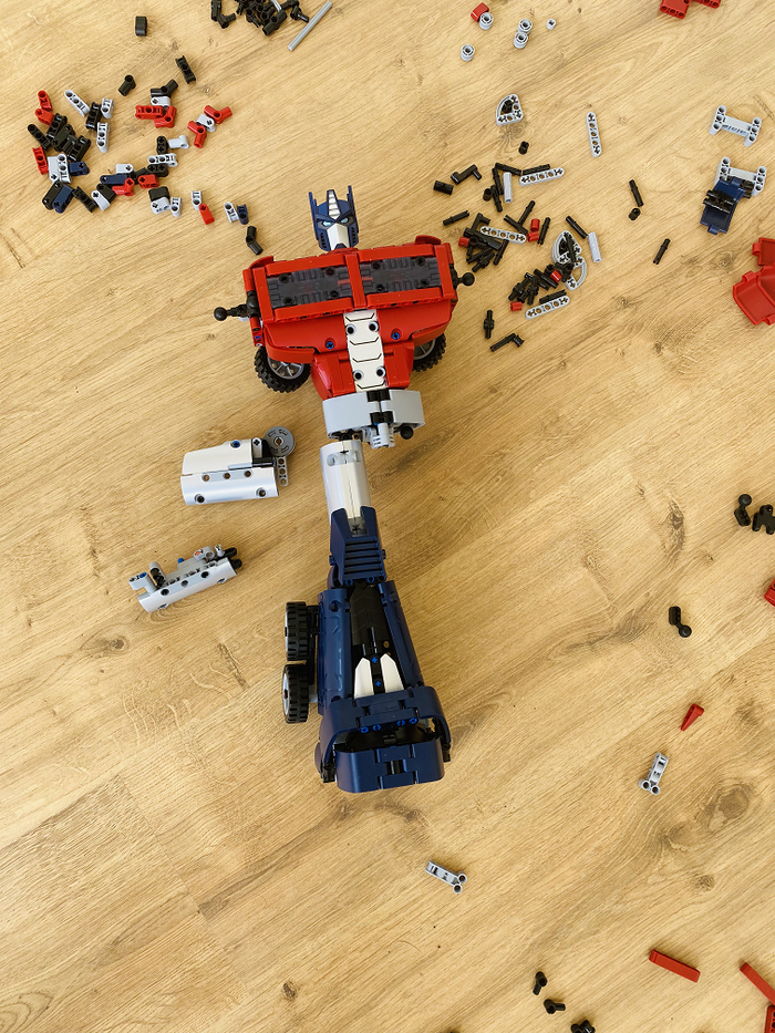 Xiaomi Mitu Transformers Optimus Prime QTZ011QI Конструктор, LEGO, LEGO Technic, Xiaomi, Трансформеры, Оптимус Прайм, Длиннопост