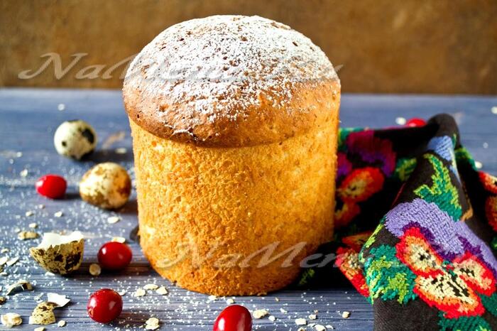 Более простой рецепт кулича