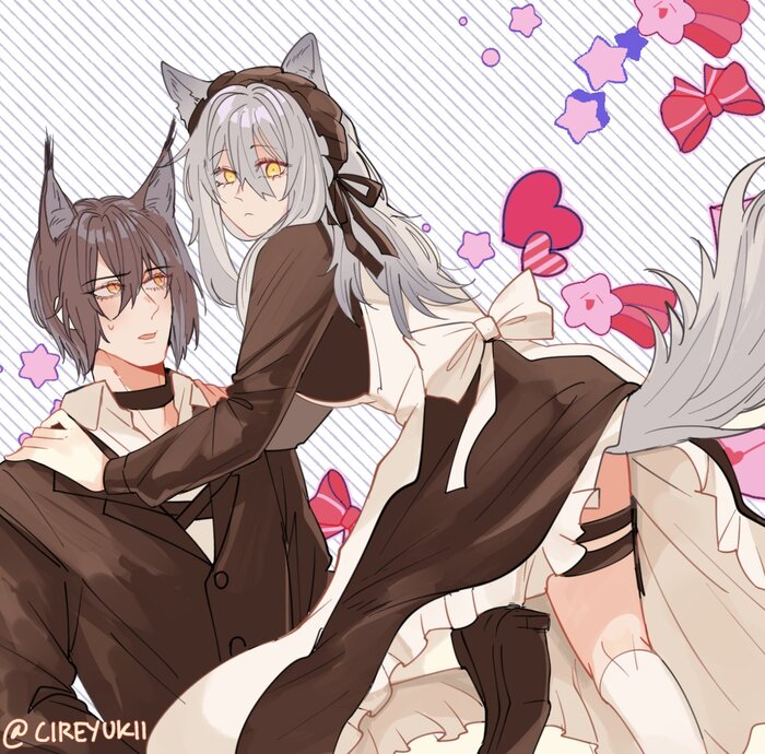 Arknights operators , Anime Art, Texas (Arknights), Surtr, Arknights, Gavial, Phantom, Schwarz, Angelina (Arknights), Lappland, Saga (Arknights), Waai fu, Mudrock, Skadi the Corrupting Heart, 