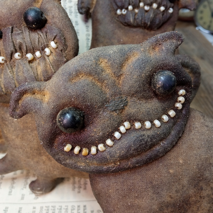 Мопсики Мопс, Собака, Рукоделие с процессом, Авторская игрушка, Длиннопост