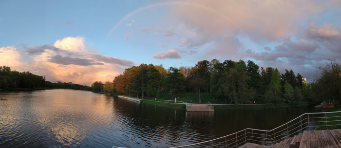 Ответ на пост «Закат в Люблино»