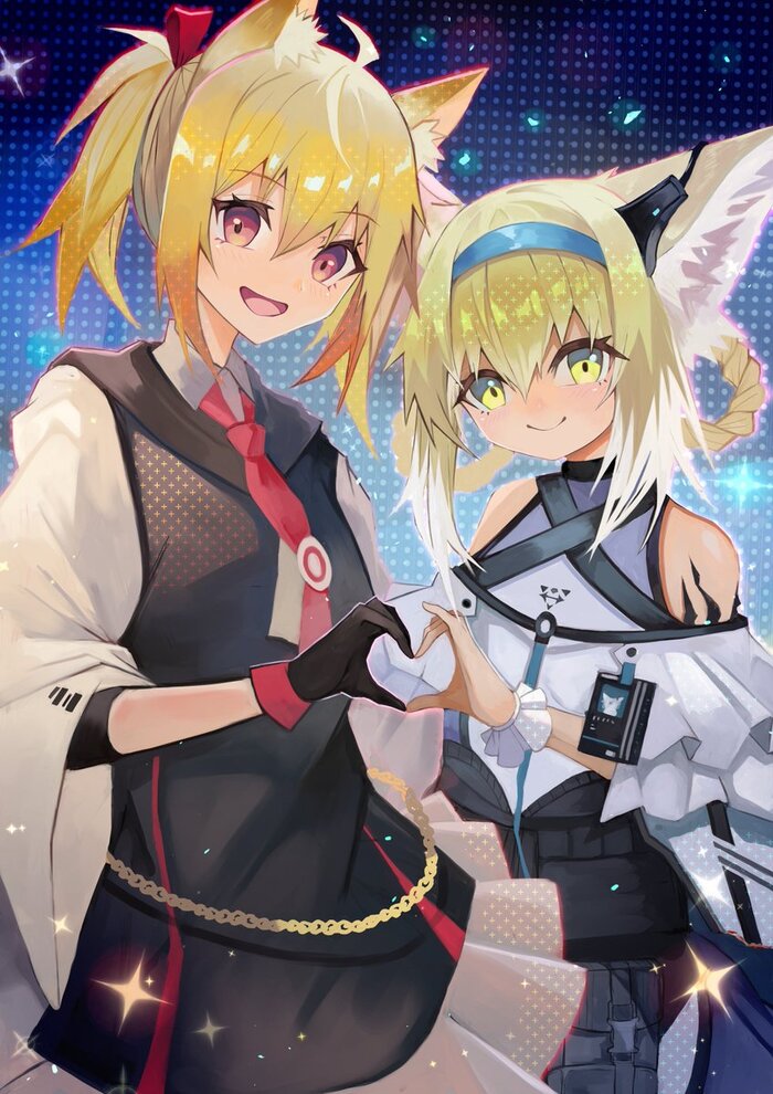 Arknights operators , Anime Art, Arknights, Viviana (Arknights), Platinum, Mostima, Dusk (Arknights), Ceobe (Arknights), Blaze, Lappland, Frostleaf, Suzuran, Sora (Arknights), , Animal Ears,   