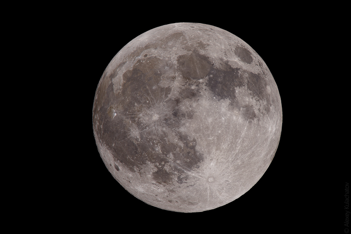 Полнолуние. За 8 часов до затмения