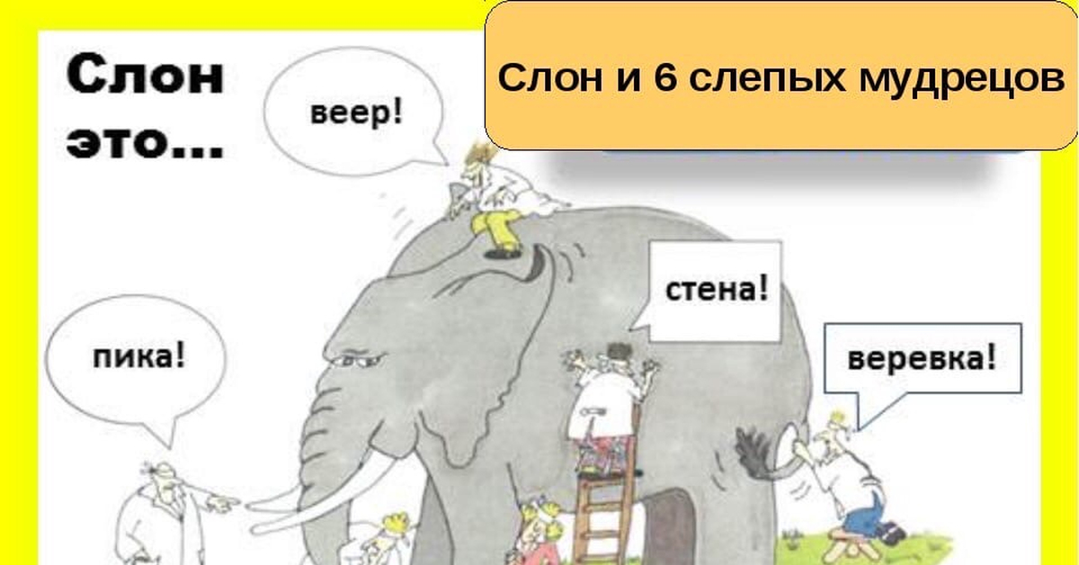 Опиши с точки зрения. Притча о слепых и слоне. Мудрецы и слон. Слон и Слепые мудрецы. Мудрецы и слон притча.