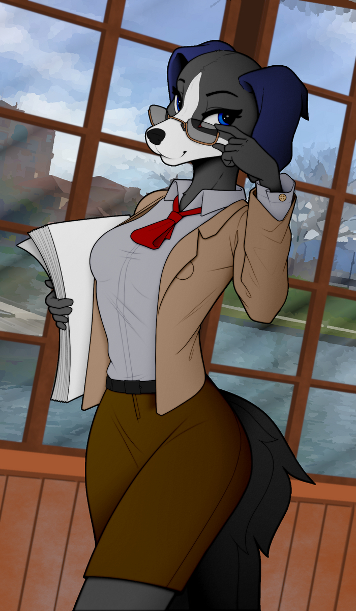 Fluffy teacher , , , Furry Dog, Yakovlev-vad