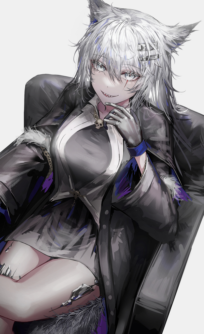 Arknights operators , Anime Art, Arknights, Lappland, Archetto, La Pluma, Blaze, Suzuran, Folinic, Mudrock, Sideroca, Vermeil (Arknights), , Animal Ears,   