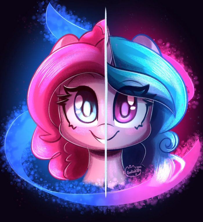   My Little Pony, Twilight Sparkle, Fluttershy, Pinkie Pie, Izzy Moonbow, Sunny Starscout, Hitch Trailblazer, Sakukittyy, 