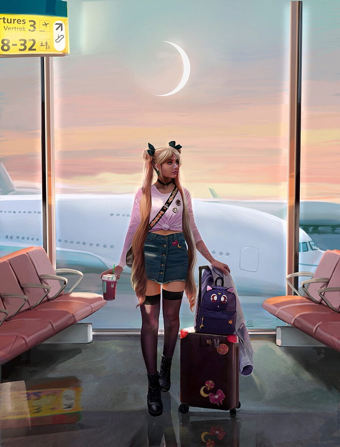 Сейчас бы в отпуск...