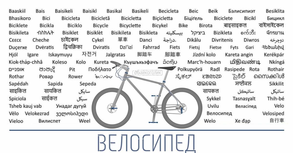 Велосипед текст