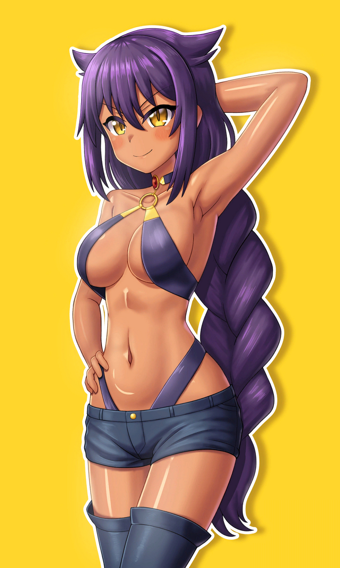 - Jahy-sama wa Kujikenai!, Jahy, Anime Art, 