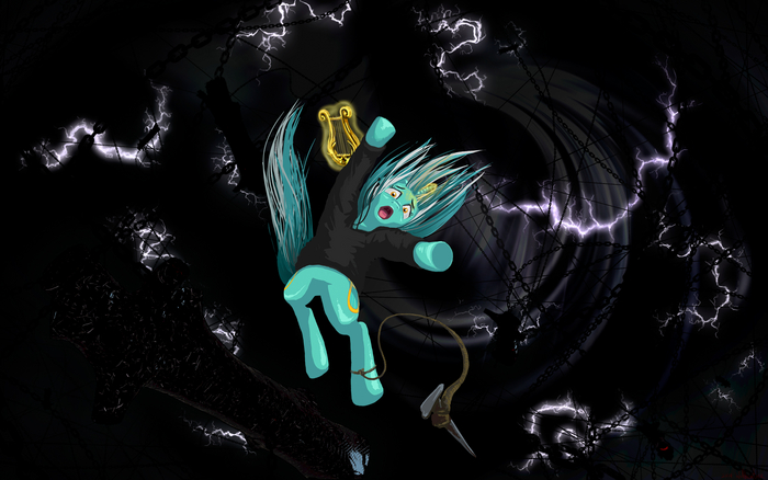    My Little Pony, Lyra Heartstrings, MLP Sad, Background Pony